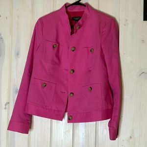 Talbots pink blazer, size 10